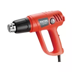   EXTOL PREMIUM hőlégfúvó, 2000W két fokozatú, kofferban, tartozékokkal