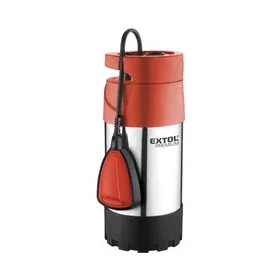   EXTOL PREMIUM búvárszivattyú tiszta vízhez, úszókapcsolóval, 1000W, INOX ház