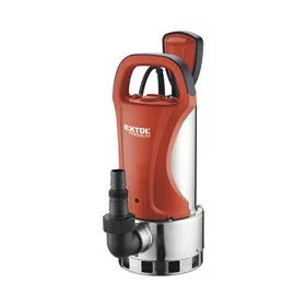   EXTOL PREMIUM szennyvíz búvárszivattyú, úszókapcsolóval, 1100W,  INOX ház