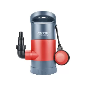   EXTOL PREMIUM   szennyvíz búvárszivattyú, talp magasság 3 méretben állítható, 900 W, szállító teljesítmény: 13m3/h, max. száll. 9 m