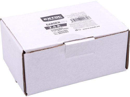 EXTOL PREMIUM akkutöltő Garden20V, 20V, 2,4A a 8895780 és 8895782 akkuhoz