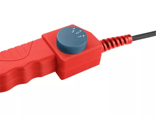 EXTOL PREMIUM   műanyagcső hegesztő gép, 1070W, cserélhető fejek:16-20-25-32mm, 240-300°C, pontosság: +/-1°C