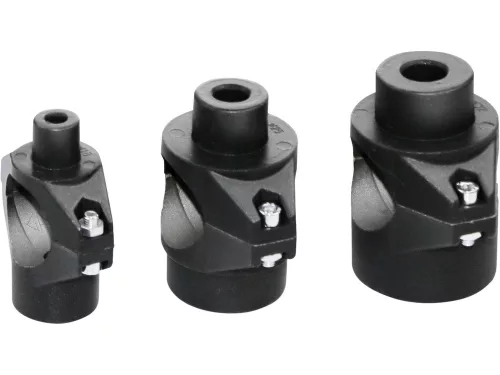 EXTOL PREMIUM   műanyagcső hegesztő gép, 1070W, cserélhető fejek:16-20-25-32mm, 240-300°C, pontosság: +/-1°C