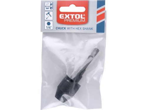 EXTOL PREMIUM tokmány akkus ütvecsavarozókhoz, 0,3-6,5mm, 1/4" hatszög csatlakozás