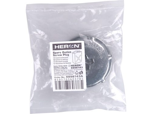 HERON  zárókupak a 8898143 marmonkannához, fém, csavaros