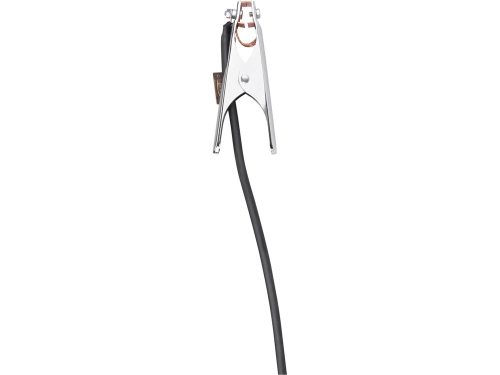 Hegesztő kábelpár, földelőkábel csipesszel + munkakábel elektródafogóval, 120A, 5m, 16mm2, csatlakozó: 10-25