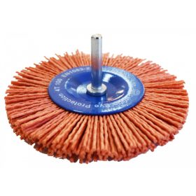 Abraboro Száras körkefe, anderlon szálas, 100 mm*6 mm