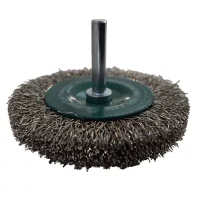   Abraboro Száras körkefe, 40 mm/0,2 mm*6 mm, INOX, kefevastagság: 12.0 mm