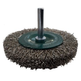 Abraboro Száras körkefe, 50 mm/0,3 mm*6 mm, INOX drót