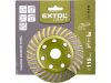 EXTOL CRAFT gyémántcsiszoló korong; 115mm×22,2mm, Turbo/lamellás jellegű