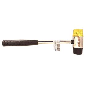   EXTOL CRAFT gumikalapács (illesztő kalapács) fém nyéllel, gumi/műanyag fejek; 35 mm