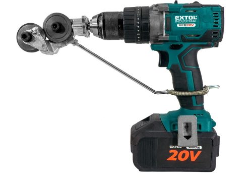 EXTOL CRAFT adapter klt. fúrógéphez, lemezvágó fej, 1/4" hatszög befogás