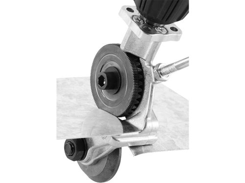 EXTOL CRAFT adapter klt. fúrógéphez, lemezvágó fej, 1/4" hatszög befogás