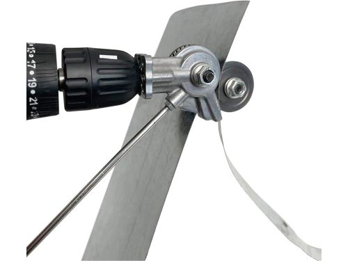 EXTOL CRAFT adapter klt. fúrógéphez, lemezvágó fej, 1/4" hatszög befogás