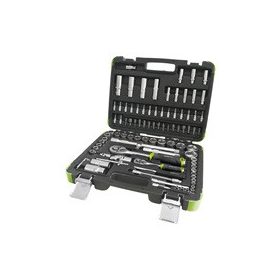   EXTOL CRAFT dugókulcs klt., racsnis 45fog ; 1/4"+1/2", 94db