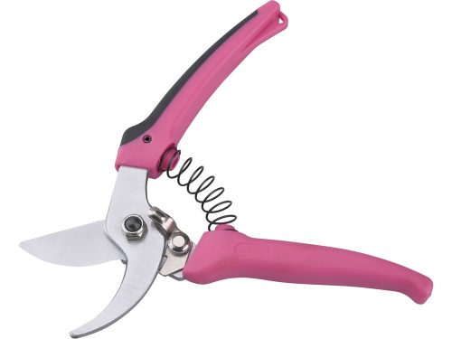 EXTOL LADY  metszőolló, virágokhoz, max.:15 mm átvágás, hossz.:17 cm, mellévágó, rózsaszín, Extol Lady
