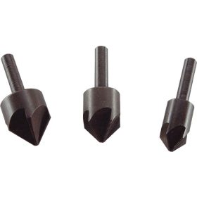   Extol Craft süllyesztő klt. fához, 3db 12-16-19mm, 90°-os, befogás: 6mm körkeresztmetszetű szár