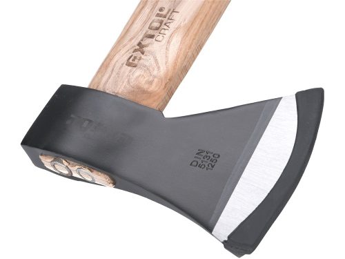 EXTOL CRAFT  fejsze, minőségi kőrisfa nyél; 1250g, 70 cm