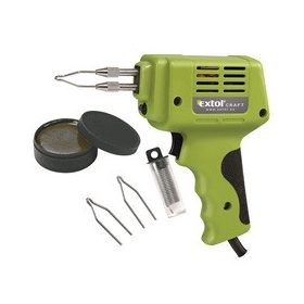 EXTOL CRAFT forrasztópisztoly kofferben, 230V~50 Hz, 175W