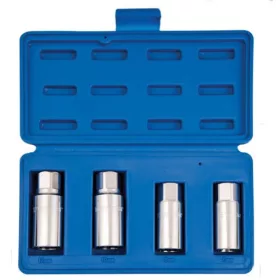  KingTony 4 részes tőcsavarkiszedő készlet 1/2" (M 6 / M 8 / M 10 / M 12) 9TD014MR