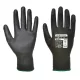 Portwest A120 - Nylon kesztyű PU tenyérmártott, fekete