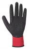 Portwest A174 - Flex Grip Latex Glove kesztyű, piros/fekete