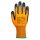 Portwest A335 - Dermi-Grip NPR15 Nitril Sandy kesztyű, narancs/fekete