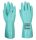 Portwest A810 - Nitrosafe vegyszerálló kesztyű, zöld