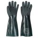 Portwest A845 - Duplán mártott PVC védőkesztyű, zöld