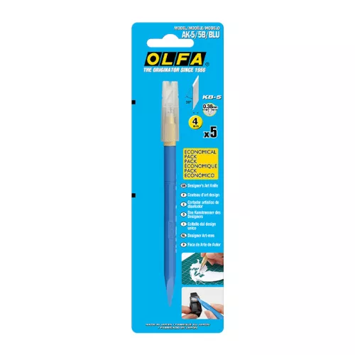 OLFA AK-5/5B - Dekor és hobby kés, kék