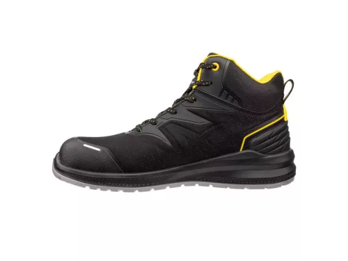 Albatros DALTON Blk Yellow Mid S3L ESD FO SR munkavédelmi bakancs