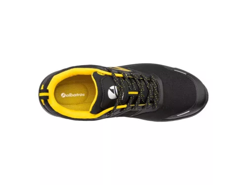 Albatros DALTON Blk Yellow Low S3L ESD FO SR munkavédelmi cipő