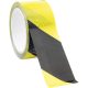 AVON 50mm sárga/fekete figyelmeztető szalag laminált