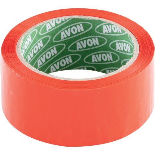 Avon. 50MMX66M POLIPROPILÉN CSOMAGOLÓSZALAG  PIROS