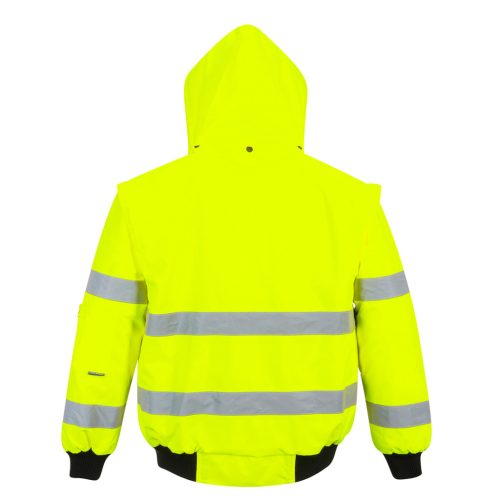 C467YERM Portwest Hi-Vis 3 az 1-ben Bomber dzseki