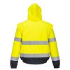 C468YERXXL Portwest Hi-Vis 2 az 1-ben kabát