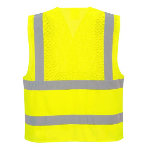 C494YERS/M Portwest Hi-Vis hálós mellény