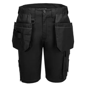   Portwest CD842 - WX2 Eco Craft Holster lentőzsebes rövidnadrág, fekete