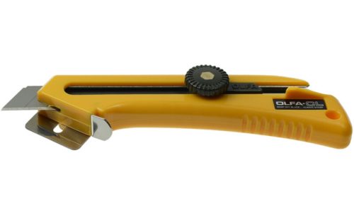 OLFA CL törhető pengéjű ipari kartonbontó kés csavaros pengerögzítővel, 18 mm