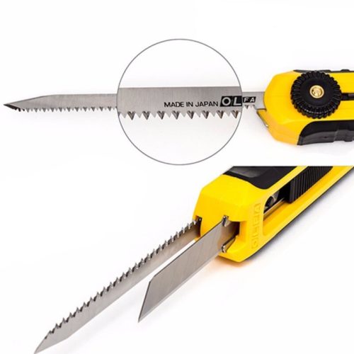 OLFA CS-5 törhető pengéjű vágókés és fűrész egyben, 12.5 mm