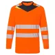 DX416OBR6XL Portwest DX4 Hi-Vis T-Shirt L/S