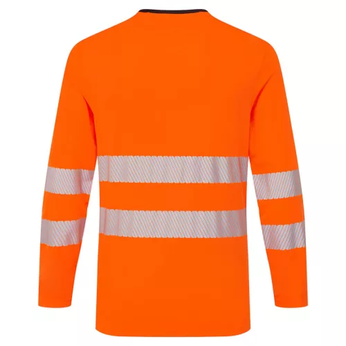 DX416OBR6XL Portwest DX4 Hi-Vis T-Shirt L/S