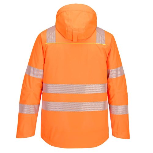 Portwest DX4 Hi-Vis Téli kabát narancs/fekete