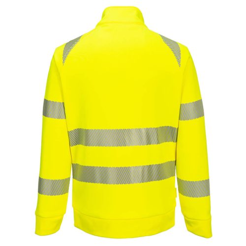 DX477YBRXXL Portwest DX4 Hi-Vis cipzáras pulóver