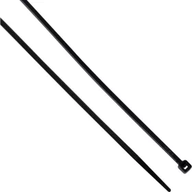 Edison. FEKETE KÁBELKÖTEGELŐ 2.5X160MM (PK-100)