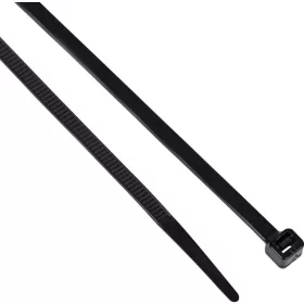 Edison. FEKETE KÁBELKÖTEGELŐ 4.8X200MM (PK-100)