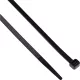 Edison. FEKETE KÁBELKÖTEGELŐ 4.8X370MM (PK-100)
