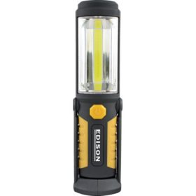 EDISON újratölthető munkalámpa, 5 w-os cob + 1 led