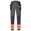 EV442OMR41 PORTWEST EV4 Hi-Vis Stretch Class 1 Holster lengőzsebes nadrág, szürke/narancs