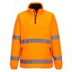 F302ORRXXL Hi-Vis 1/2 Zip polár